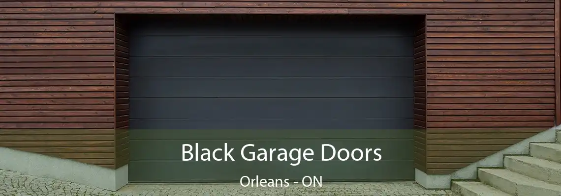 Black Garage Doors Orleans - ON