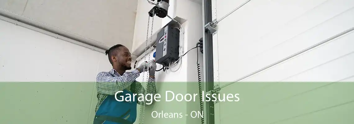 Garage Door Issues Orleans - ON