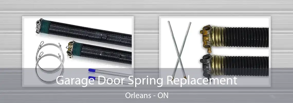Garage Door Spring Replacement Orleans - ON