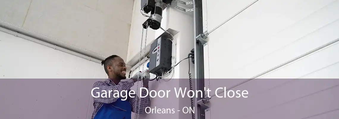 Garage Door Won't Close Orleans - ON