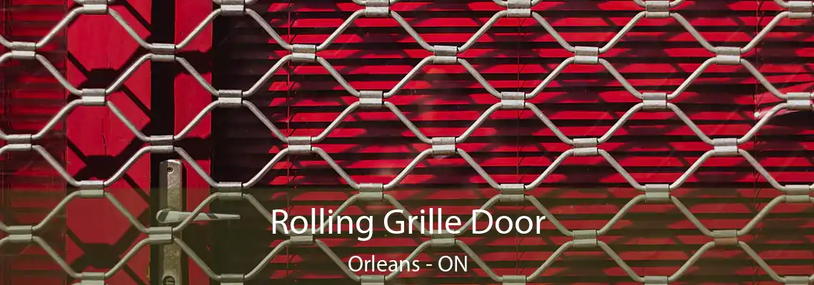 Rolling Grille Door Orleans - ON